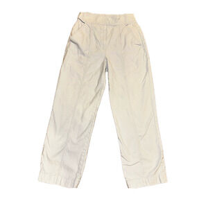 REBECCA TAYLOR LIGHT BLUE SLUB PANTS